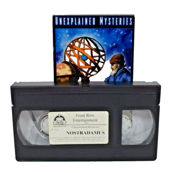 Unexplained Mysteries Nostradamus VHS, 1999 - Picture 3 of 5
